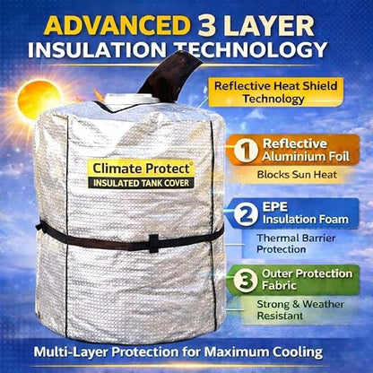 Climate Protect Water Tank Insulation Cover pack of 1