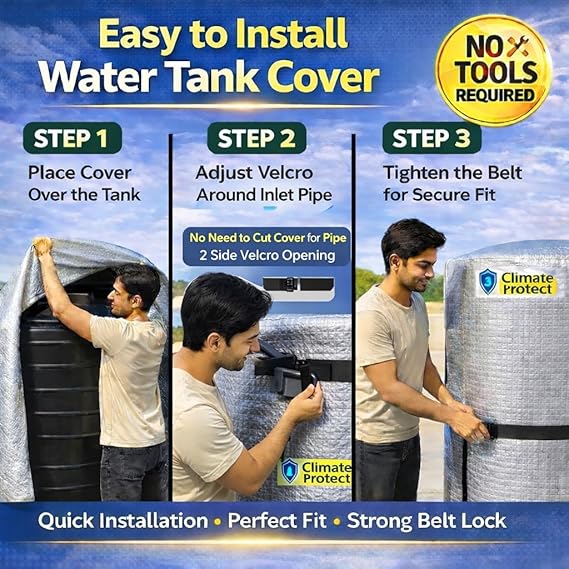 Climate Protect Water Tank Insulation Cover pack of 1