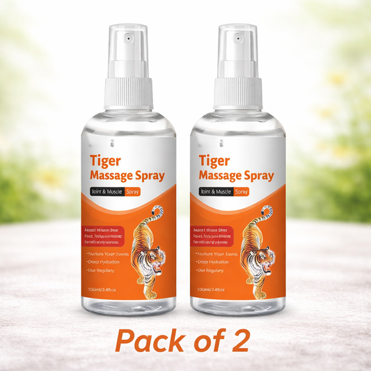 Tiger Joint Muscle Massage Spray pack of 2